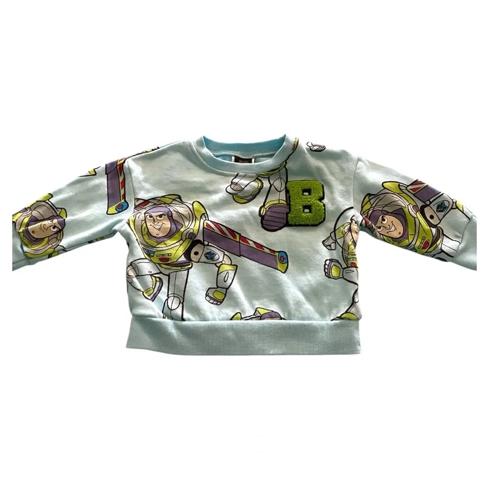 Disney Blue and Green Buzz Lightyear Hoodie